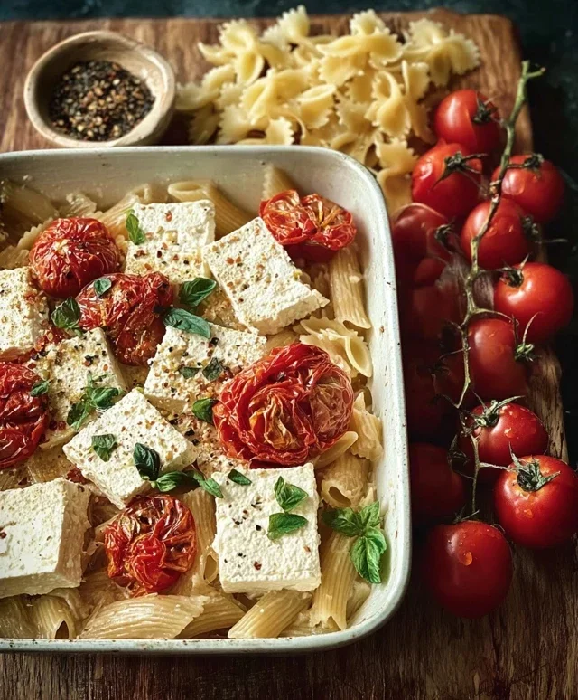 Baked Feta Pasta
