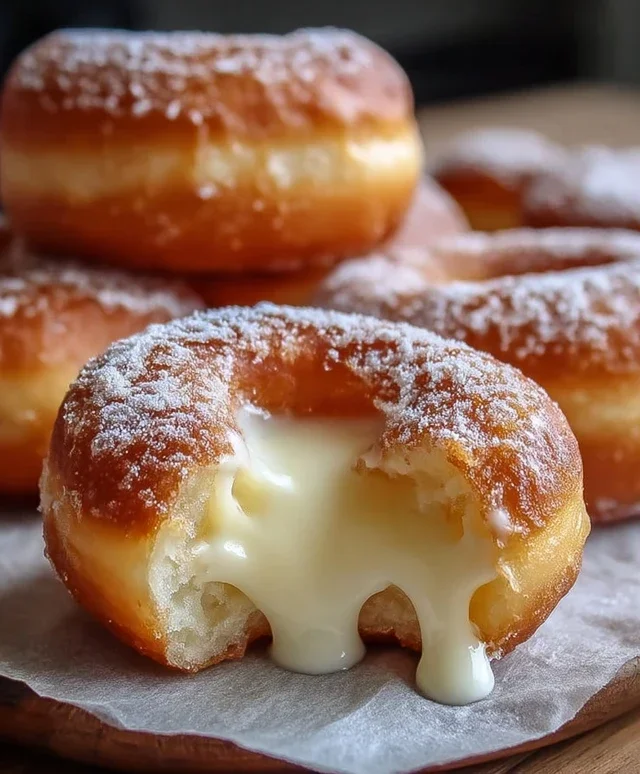 Milky Cheese Donuts