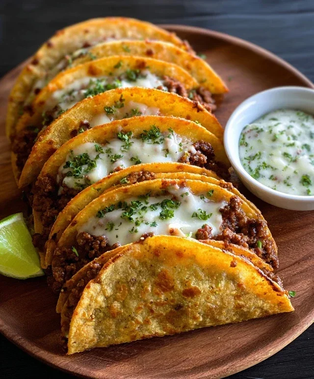Crispy Ground Beef Tacos