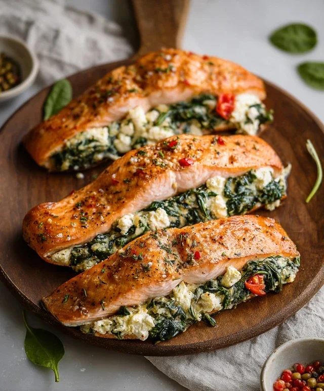 Stuffed Salmon