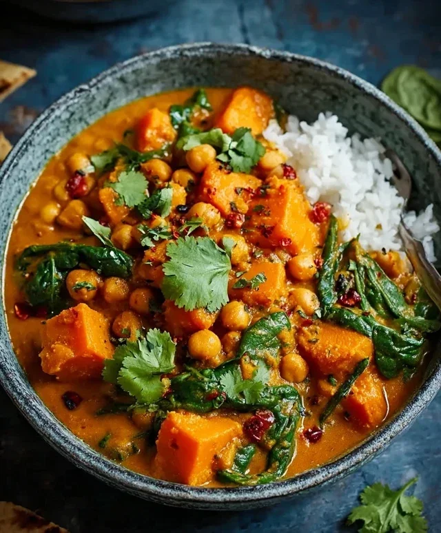 Sweet Potato and Chickpea Curry