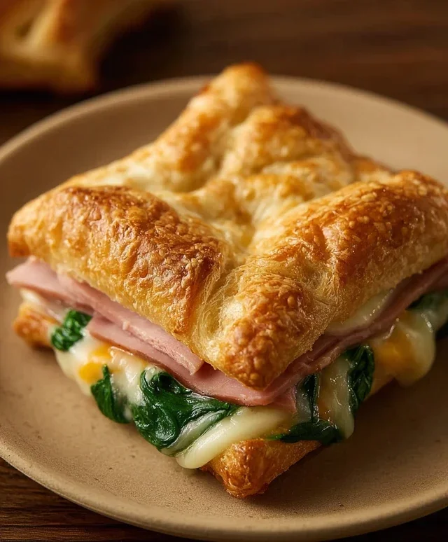 Beef Beef Ham and Cheese with Spinach