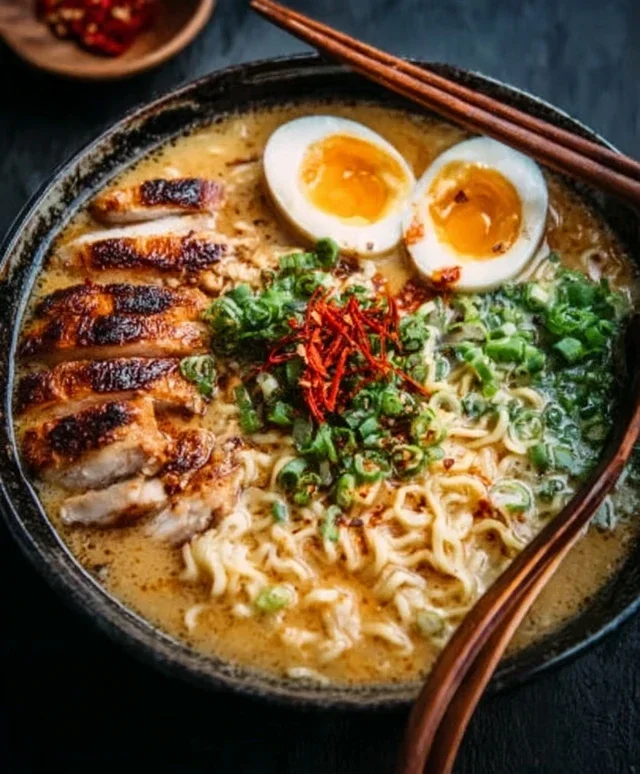 Creamy Garlic Chicken Ramen: An Incredible Ultimate Recipe