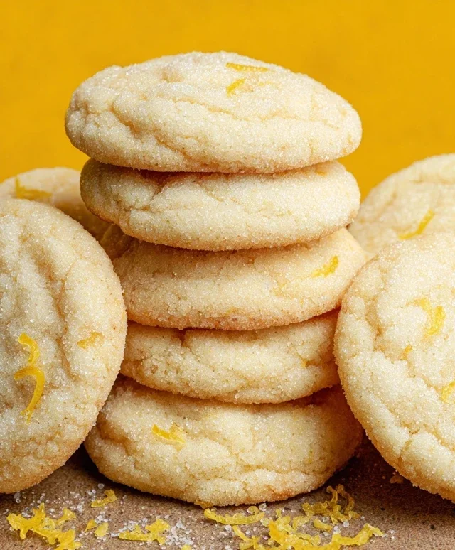 Soft & Chewy Lemon Cookies