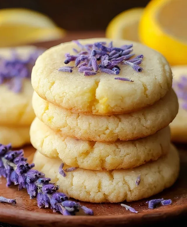 Lemon Lavender Cookie Recipe