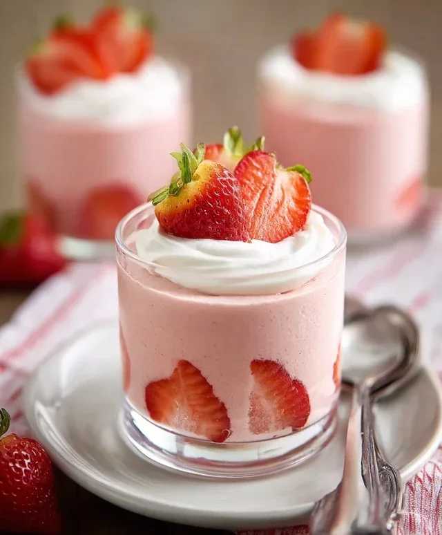 Strawberry Mousse