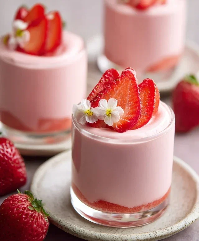 Strawberry Mousse