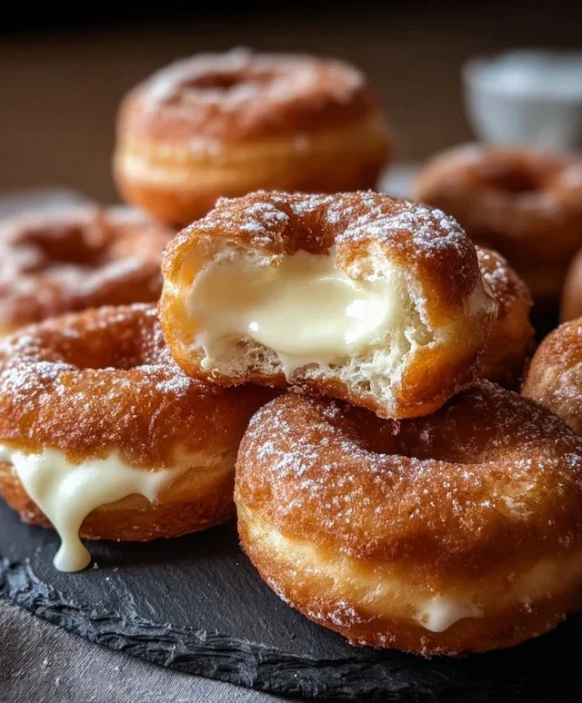Milky Cheese Donuts