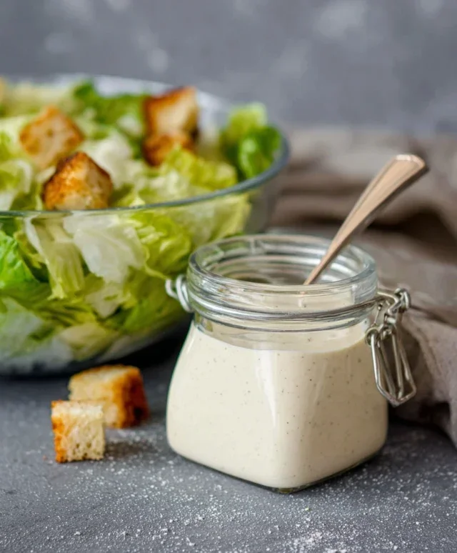 Homemade Caesar Salad Dressing