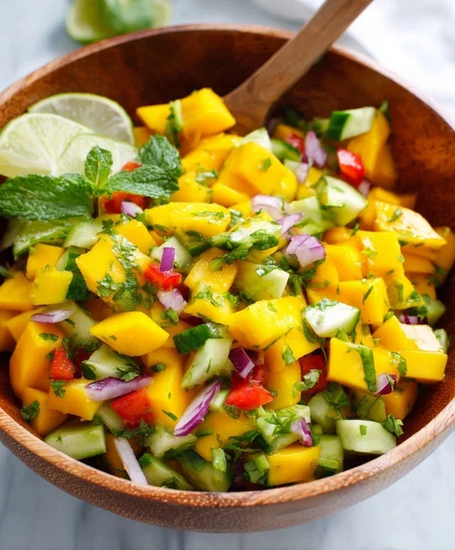 Healthy Mango Salad