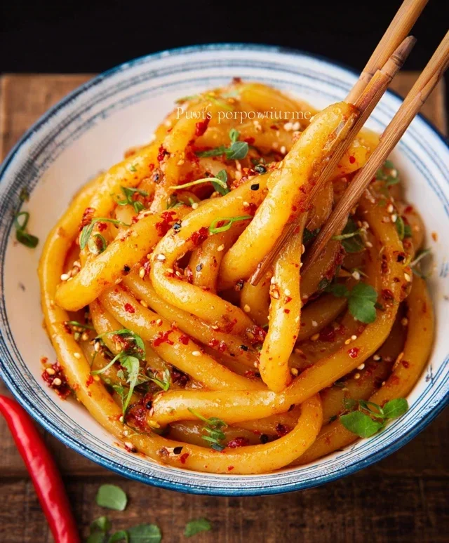 Spicy Potato Noodles