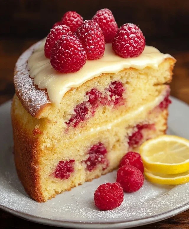 Raspberry Lemon Cake