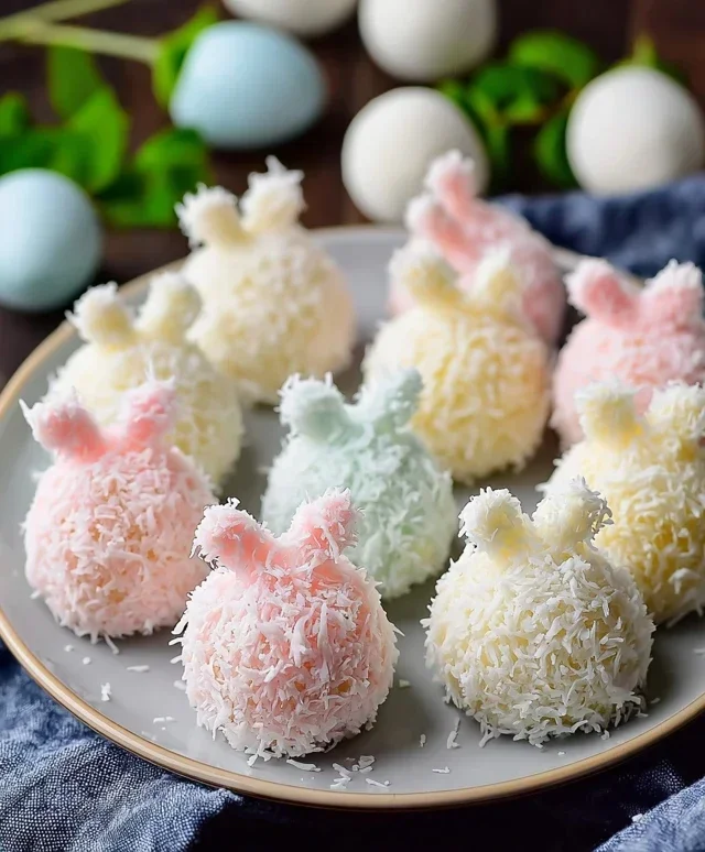 Easter Bunny Coconut Tails
