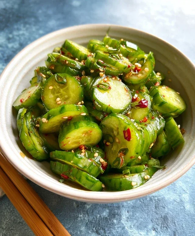 Spicy Asian Cucumber Salad