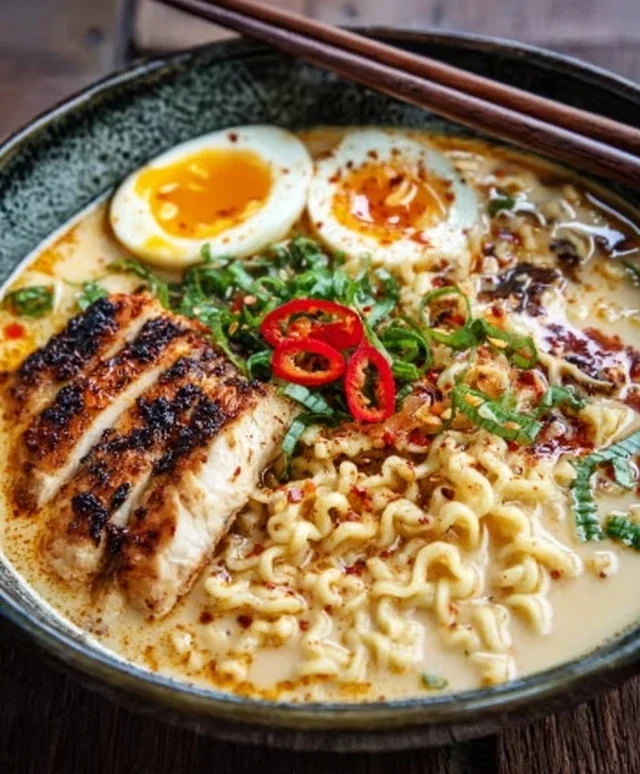 Creamy Garlic Chicken Ramen: An Incredible Ultimate Recipe