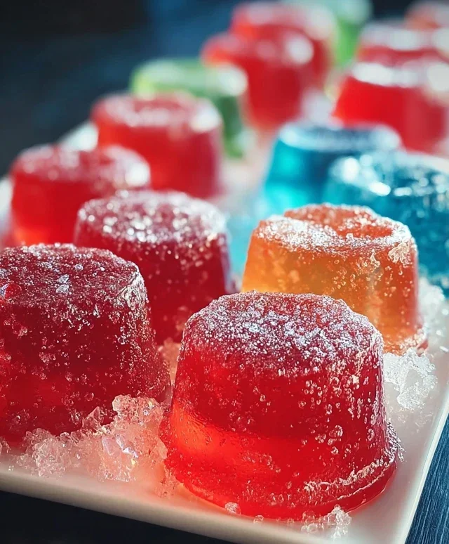 Boozy Jello Candy Melts