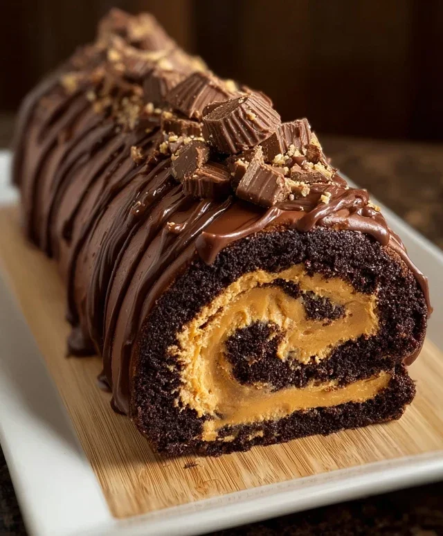 Chocolate Peanut Butter Cake