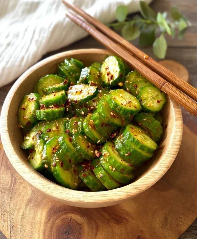 Spicy Asian Cucumber Salad