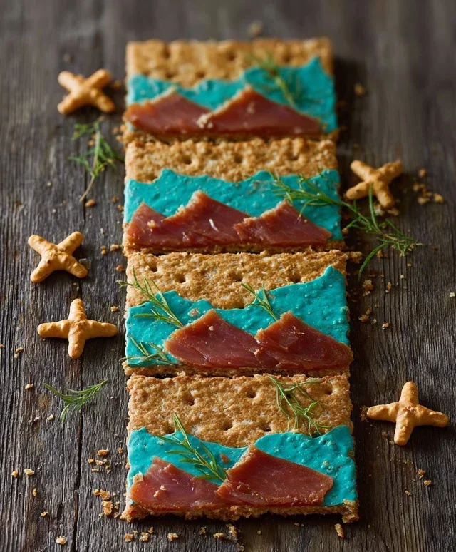 Under the Sea Grabeef beef ham Crackers