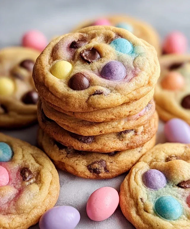 Easter Chocolate Chip Cookies