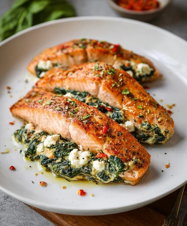 Stuffed Salmon