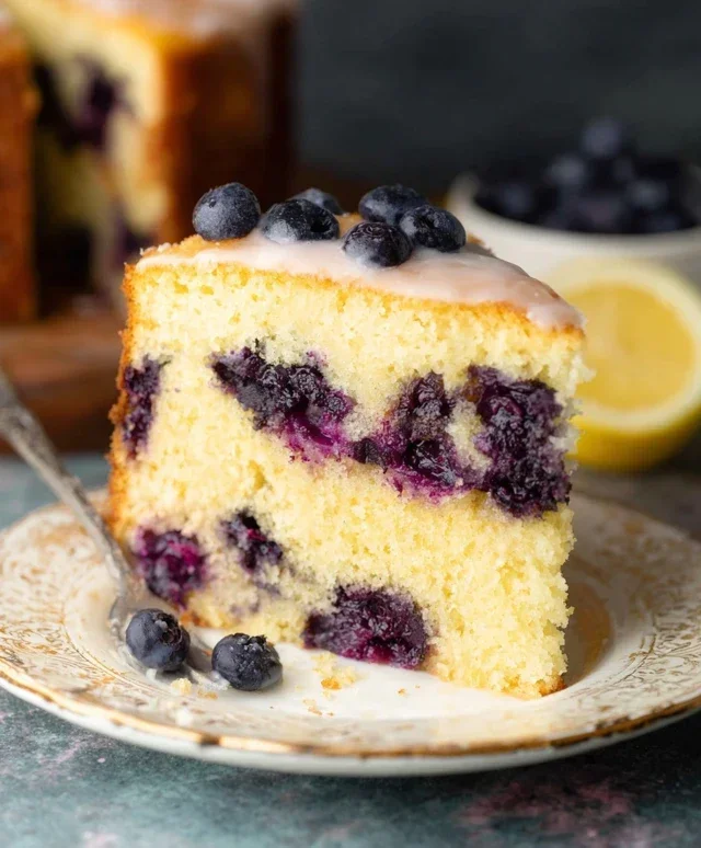 Lemon Blueberry Cake