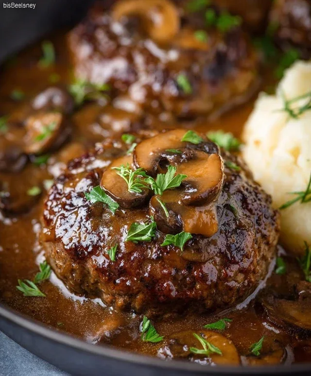 Easy Homemade Salisbury Steak