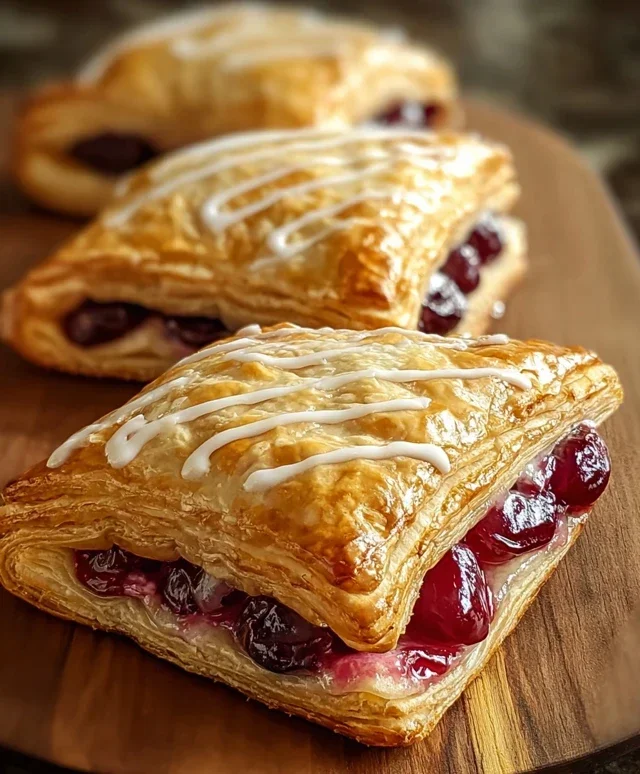 Easy Cherry Turnovers
