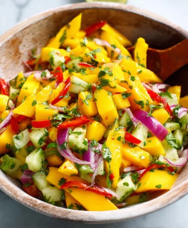 Healthy Mango Salad