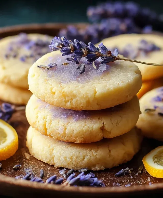 Lemon Lavender Cookie Recipe