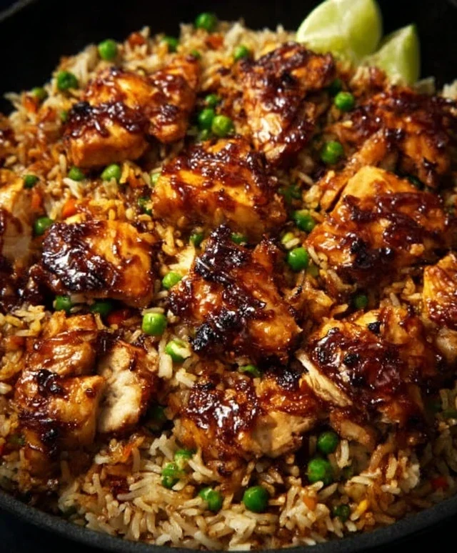 One-Pan Bold Honey BBQ Chicken Rice