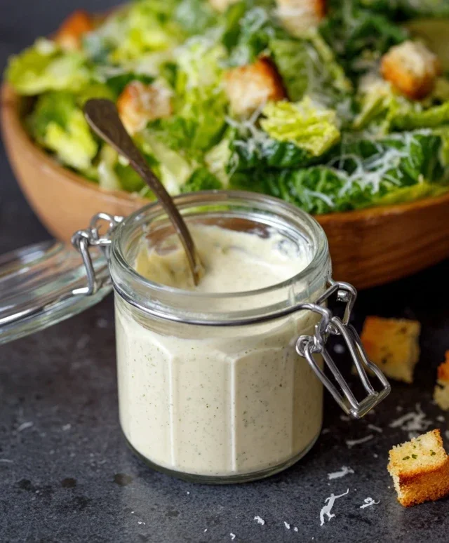 Homemade Caesar Salad Dressing