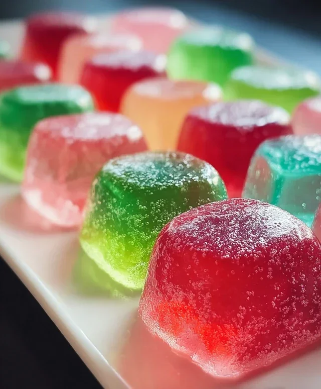Boozy Jello Candy Melts
