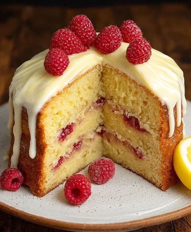 Raspberry Lemon Cake