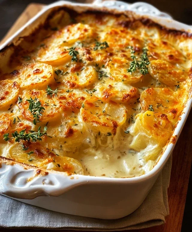 Cheesy Scalloped Potatoes