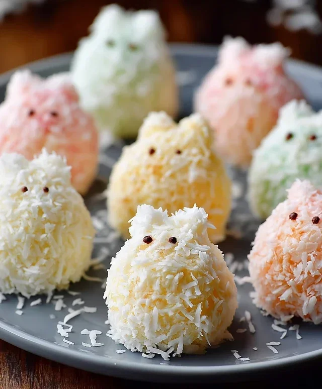 Easter Bunny Coconut Tails