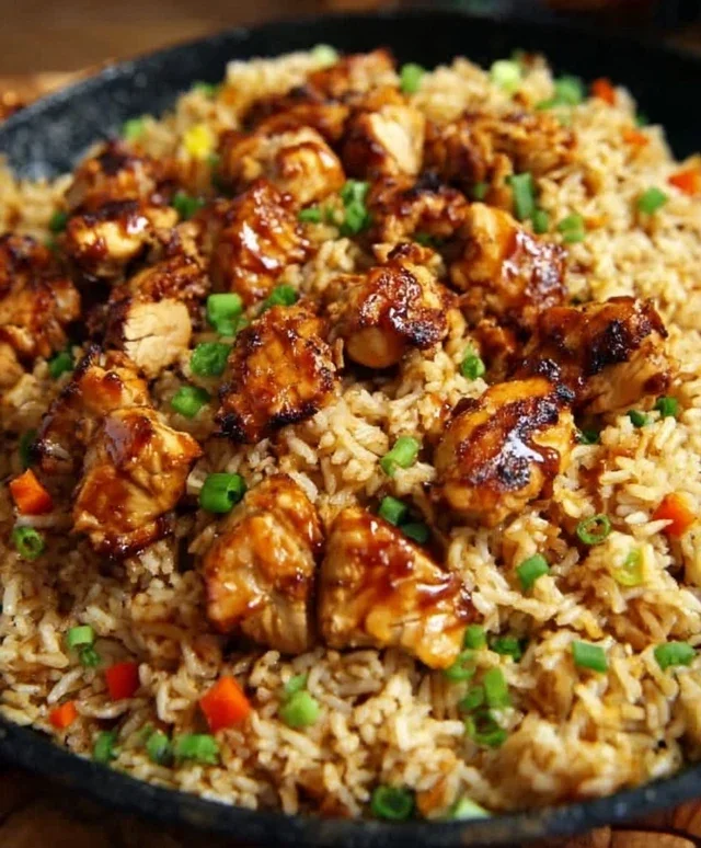 One-Pan Bold Honey BBQ Chicken Rice