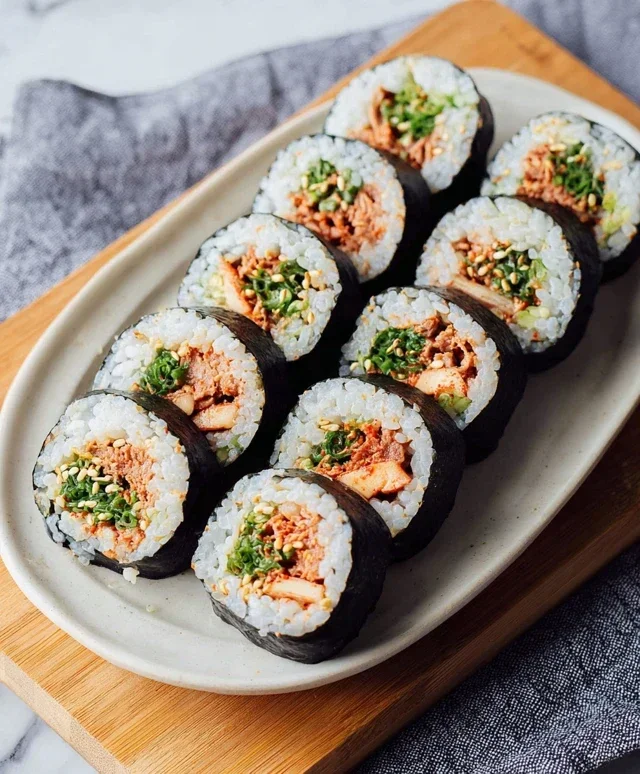 Easy 15-min. Spicy Tuna Kimbap