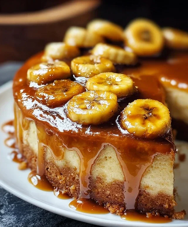 Bananas Foster Cake