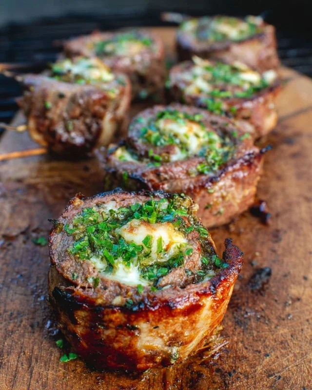 Cheesy Steak Pinwheels