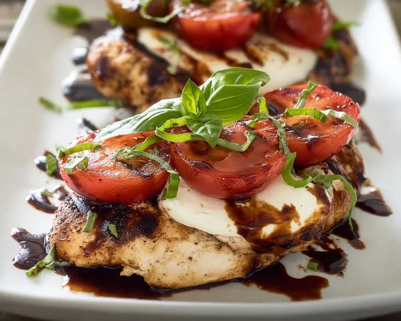 Grilled Chicken Caprese