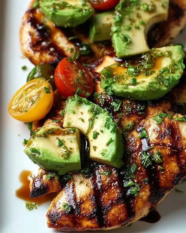 Grilled California Avocado Chicken Recipe