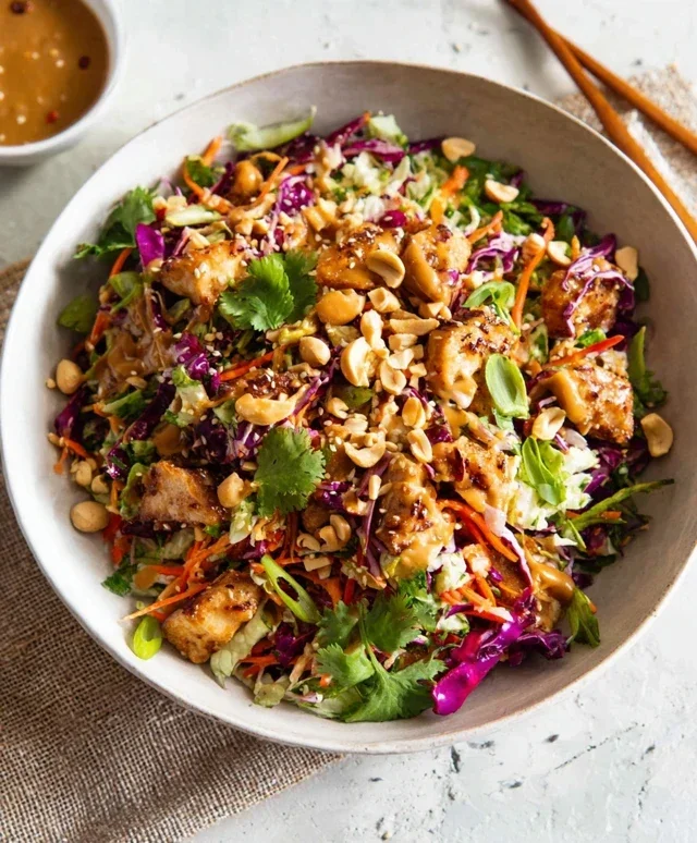 Asian Chicken Crunch Salad