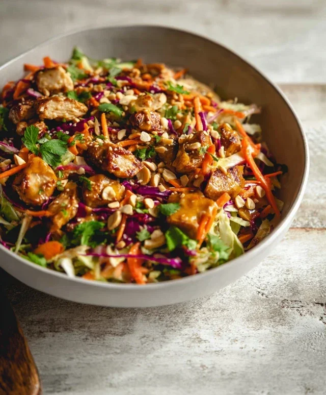 Asian Chicken Crunch Salad