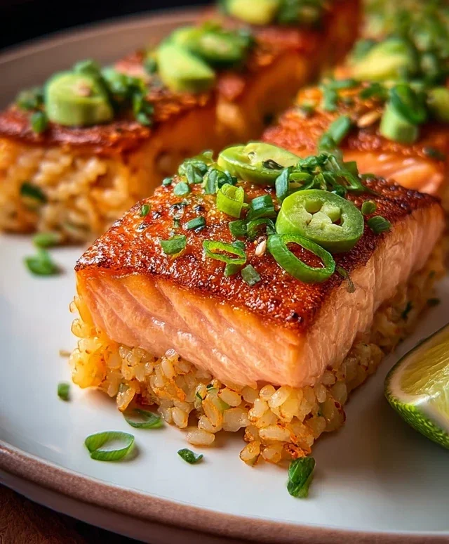 Salmon Crispy Rice