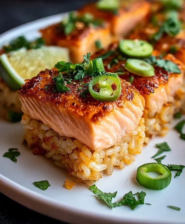 Salmon Crispy Rice