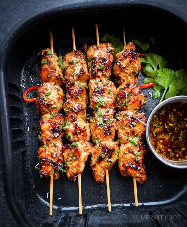 Bang Bang Chicken Skewers