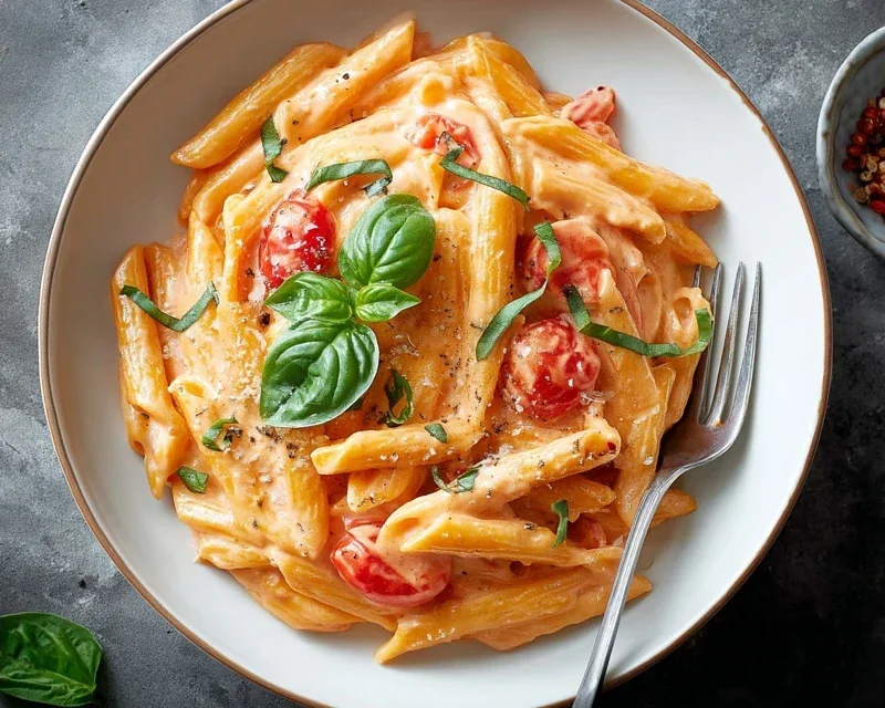Easy One Pot Creamy Tomato Pasta