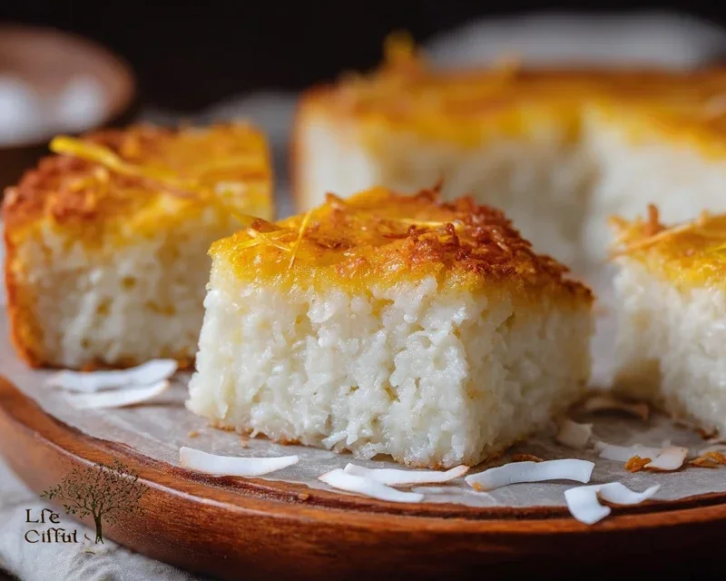 Sticky Coconut Cake