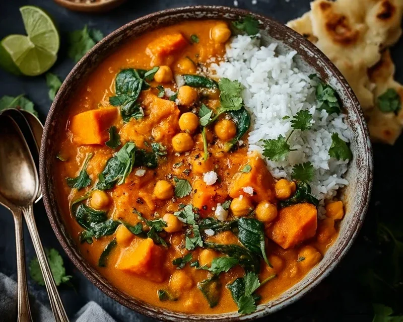 Sweet Potato and Chickpea Curry